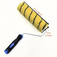 Juego de 5 cubiertas para rodillos de pintura NAEFAEK con marco - Kit de rodillos de metal de 9 pulgadas para paredes, suministros de pintura para el hogar, herramientas de renovación del hogar de bricolaje - details 2
