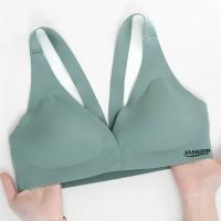 Sujetador de talla grande con hebilla frontal, ropa interior ajustable, Sexy, hermosa espalda, cómoda, pechos fruncidos, Sujetador deportivo transpirable - details 8