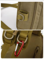 Bolso de pecho multifunción para hombre, bandolera grande para deportes al aire libre, Camping, senderismo, pesca, mochila de hombro - details 9