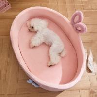 Cama cálida extraíble para perro, sofá lavable y suave con forma de conejo, perrera cómoda y cálida para primavera, para invierno - details 5