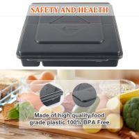 Organizador De Cuchillería Para Gabinetes Portátil Caja De Almacenamiento De Cuchillería Con Tapa Transparente a Prueba De Polvo Y Desechos Estilo Clásico Medidas 31x30.5x5cm - details 3