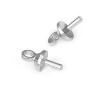 Cuentas de Perlas de Brasso Dorado 18K 40PCS Huecos Medios Suministros para Hacer Joyería DIY - details 4