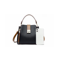 Bolso de hombro pequeño para mujer, bolso cruzado de cuero de PU de diseñador, bolso informal de color sólido - details 16
