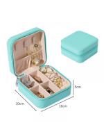 Caja de almacenamiento de joyas, anillo portátil y pendientes para joyas de viaje - details 5