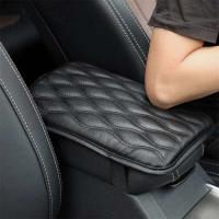 Cubierta de asiento de cuero BUNO para coche Almohadilla de apoyabrazos viscoelástica - details 0