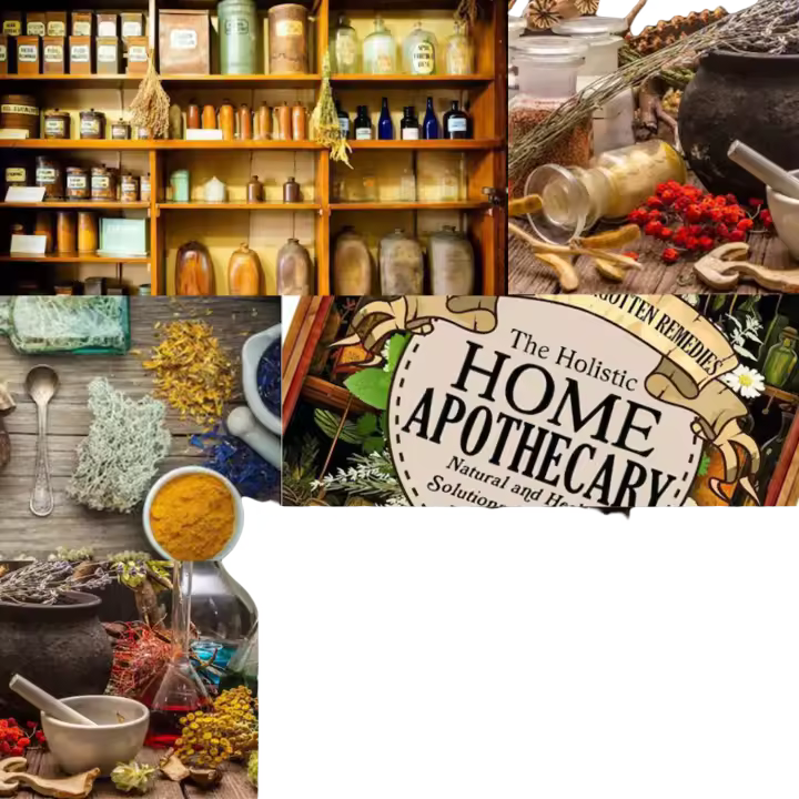 Libro De Recetas Y Remedios De Farmacia Olvidada 1000+ Natural Y Herbales Para La Salud Diaria Aesthetic Vintage Con Ilustraciones Detalladas - 1