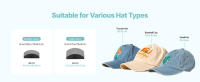 Máquina de Prensa de Calor para Gorras SucceBuy con Placas Intercambiables Dobles, Ajustes Precisos de Temperatura y Tiempo, Ideal para Transferencias de HTV y Sublimación en Gorras, Diademas, Puños, Mascarillas, Verde - details 0