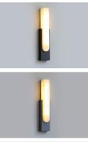Lámpara de pared de mármol larga moderna con LED, Fondo de dormitorio, pasillo, sala de estar, lámpara de mesita de noche, 110V, 220V - details 8