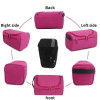 Bolsa De Maquillaje Portátil Unisex Capacidad Impermeable Organizador De Cosméticos Estuche Colgante Para Hombres Y Mujeres Aseo Shaving Maquillaje - details 1