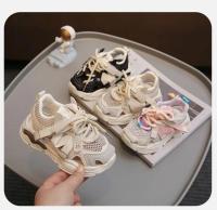 Sandalias deportivas para niño y niña, zapatos de tenis transpirables de malla hueca, zapatillas para correr a la moda, resistentes al desgaste y a prueba de suciedad, novedad de verano 2024 - details 1