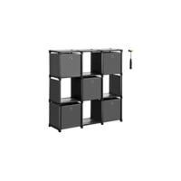 Estantería de 6 Cubos Organizador Multiusos de Metal con 6 Cajas de Tela - details 12