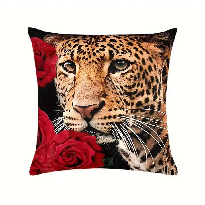 Funda De Almohada Impresa Para El Día De San Valentín, 4 piezas, Adecuada Para Sofá Cama, Sala De estar - 1