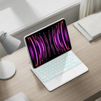 AJIUYU-Funda inteligente para iPad Pro 12,9 (3.ª 4.ª 5.ª, 6.ª generación - 2018, 2020, 2021 2022, Teclado mágico Español - details 6
