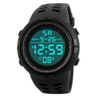 Reloj de lujo premium para hombre, relojes digitales deportivos para hombre, esfera grande, luminoso, resistente al agua, despertador, reloj de pulsera electrónico militar multifunción - details 15