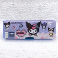 Estuche de Lápiz Doble Cara Sanrio Melody Hello Kitty Caja de Papelería Multifuncional con Afilador - details 10