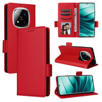Flip para Redmi Note 14 Pro+ 5G Funda de cuero para teléfono Protección de cuerpo completo [Bloqueo RFID] Funda tipo billetera - details 1