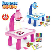 Proyector Musical educativo de aprendizaje temprano para niños, proyección de pintura, mesa de dibujo, juguete de escritorio, herramientas de pintura - details 7