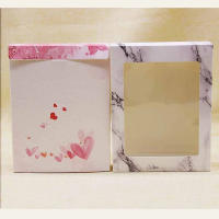Caja de papel grande con ventana para regalo de Navidad, almacenamiento de pasteles, galletas, embalaje de boda para fiesta en casa, 10 piezas - details 4