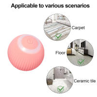 Juguetes Inteligentes Eléctricos para Gatos Bola de Silicona Movingia Interactiva Entrenamiento Automático Adecuado para Todas las Raças Origen China Uso Indoor/Outdoor - details 4
