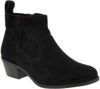 Botines de mujer Otoño e Invierno nuevo estilo británico botas Martin tacón medio grueso zapatos de mujer de cuero esmerilado - details 0