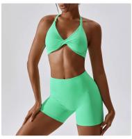 Pantalones Cortos de Yoga Deportivos Cintura Alta, A Prueba de Cuadrillas, Secado Rápido, Material de Nylon para Mujeres Ideal para Entrenamiento en Primavera/Verano - details 20