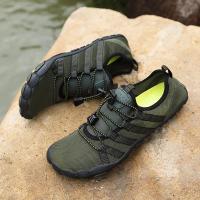Zapatos tácticos de senderismo de malla transpirable para hombres y mujeres, antideslizantes, duraderos, trekking, escalada, aguas arriba, vadear, zapatillas de agua - details 21