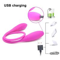 Vibrador de Cabeza G Spot Bullet Doble Cara de Silicona Juguete Sexual para Adultos para Mujeres y Lesbianas Salud Sensual - details 4