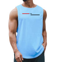 Muscleguys-Camiseta sin mangas de malla para hombre, Camiseta holgada transpirable para entrenamiento de trotar, Verano - details 13