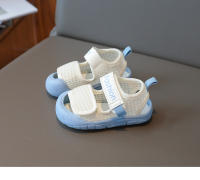 Sandalias De Verano Para Bebés Niños Y Niñas Primera Caminata Suaves Transpirables Tallas 1-3 Años Color Beige Azul Morado - details 12