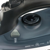 Plancha de Vapor R.1234 de 2200 W Golpe de Vapor, Teflón Antideslizante, Ajuste Manual - details 9