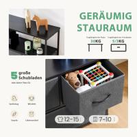Mueble de Vestidor de Tela Estable con Marco de Acero Ideal para Dormitorio, Salón - details 12