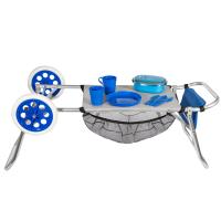 Carrito Plegable Multifuncional para Playa y Camping color azul - details 4