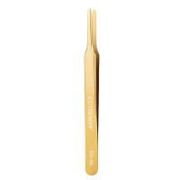 Pinzas de alta precisión para extensiones de pestañas, pinzas de acero inoxidable de alta precisión para pelo encarnado, cejas - details 3