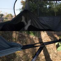 Hamaca de Camping Ultraligera Tela de Nylon Paracaídas con Mosquitera Incorporada - details 5