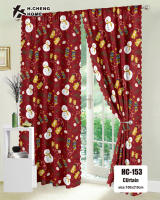 Christmas curtains new design 100x210/85x185CM Santa Claus print curtains for windows elegant room aesthetic kurtina at mahaba - details 8
