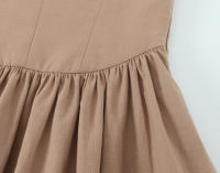 Ropa de mujer europea y americana popular vestido de tirantes de versión media y larga - details 5