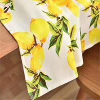 1 ud./mantel impermeable y resistente al aceite, serie de frutas de limón adecuado para mesas de comedor, decoración del hogar para banquetes - details 2