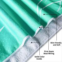 Toalla de playa de microfibra, Toalla de baño absorbente, protector solar grande de secado rápido para adultos, viajes, piscina, patrón de flamenco Datura - details 16