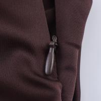 Vestido largo de satén texturizado sin espalda, versátil y a la moda para mujer, nuevo estilo 8391052 - details 5