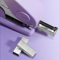 Grapadora multifunción para ahorro de trabajo, grapadora de papel portátil de Metal, grapadora de escritorio Simple antideslizante, uso en almacén - details 1