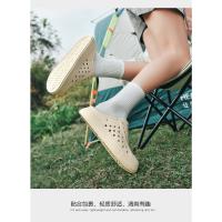 Sandalias de Playa de Verano Zapatos de Compromiso Antideslizantes Impermeables de Suela Suave EVA para Hombres y Mujeres Uso al Aire Libre - details 13