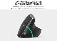 Logitech MX Ratón Inalámbrico y Ergonómico Recargable por USB 2.4GHz Ideal para Oficina - details 3