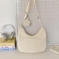 Bolso cruzado de estilo coreano, bolso plisado con cordón de gran capacidad, versátil, ligero con monedero - details 6