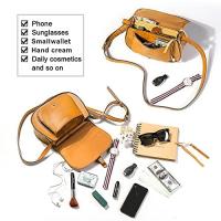 Bolso de Hombro de Cuero PU para Mujeres Bolso de Mano con Correa Desmontable - details 7
