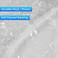 Mantel redondo de PVC resistente al agua y al aceite, protector de comedor, cubierta de mesa para el hogar. - details 9