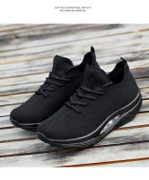 Zapatos deportivos de marca para mujer, zapatos de suela gruesa, zapatos de plataforma con tejido volador, zapatos tonificadores para mujer, zapatillas de deporte con cuña, zapatos con balancín transpirables - details 13