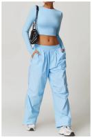 Ropa de Yoga de manga larga de afilado de secado rápido, ajustada, deportiva, ajustada, manga larga, ropa exterior, correr, Fitness, gimnasio, Tops femeninos - details 15