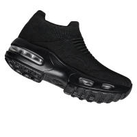 Nuevos zapatos para correr con colchón de aire para hombres y mujeres, zapatos deportivos transpirables,todo negro - details 2