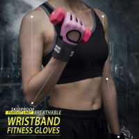 Guantes de Entrenamiento Soporte de Muñeca con Correa Antideslizantes con Palma Acolchada - details 9