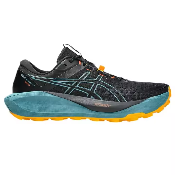 Leten GEL-Trabuco 13 GTX Zapatillas de trail running para hombre en negro/azul Atlantis - 1
